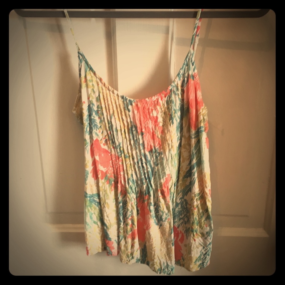 Matching set floral cami and skirt